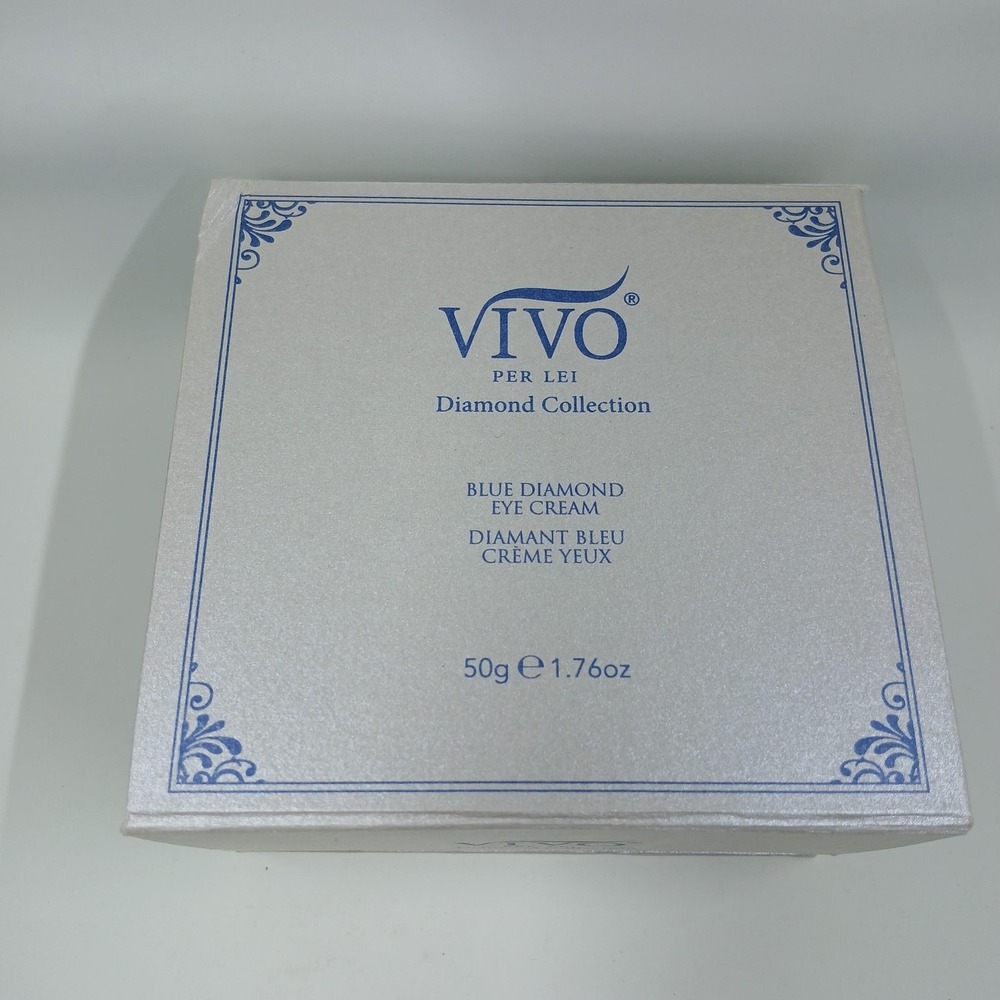 Vivo Per Lei‎ Blue Diamond Eye Cream 50g Hydrating Under Eye Anti Puffiness